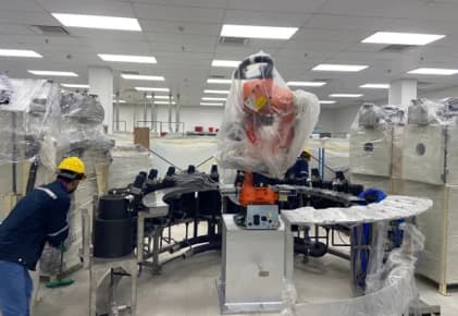 Robot Dip Simulator for research and development