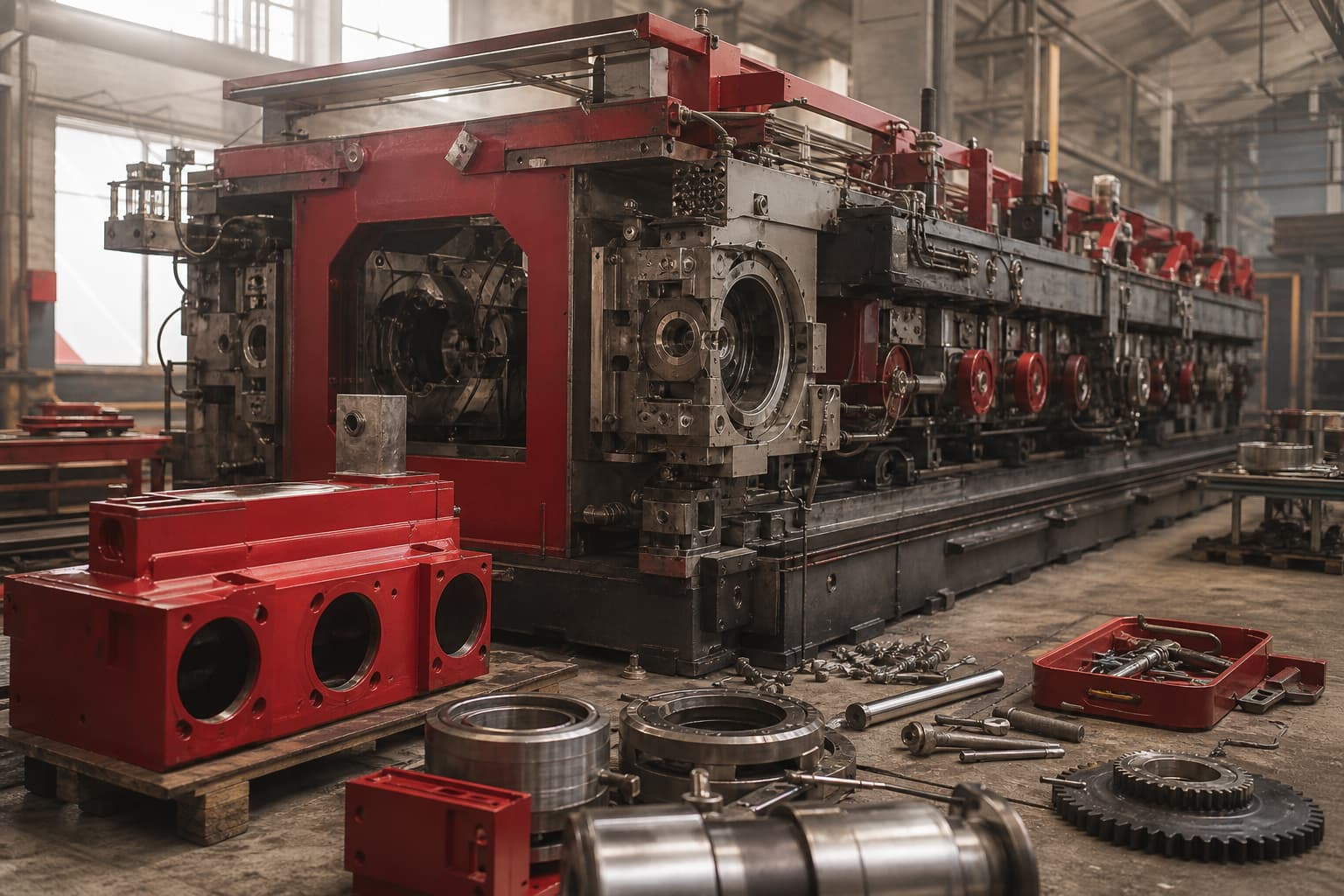 Plant refurbishment and maintenance by SAMA