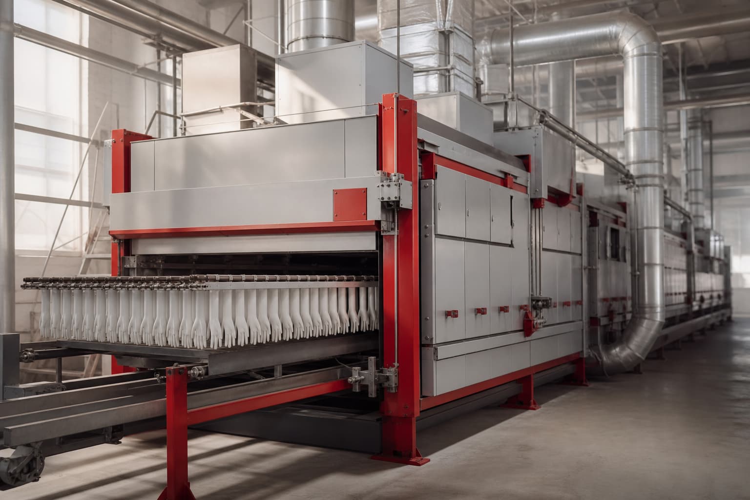 Oven and heating system fabricated by SAMA